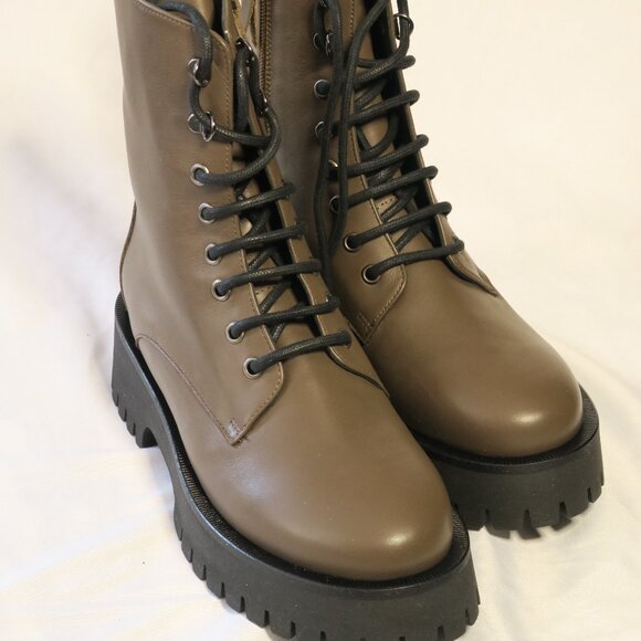 M. GEMI "The Benedetta" Fossil Womans Leather boot Made In Italy (US 7/EU 37.5) - Picture 2 of 8